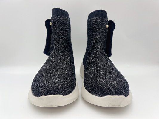 Kadın Siyah Slip Resistant İş Ayakkabısı Lacivert Mix Rahat