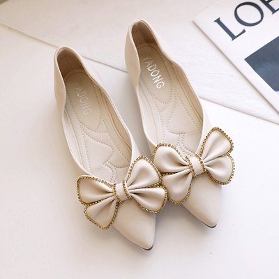 Yaz Toe Süet Flats Ayakkabı, Kadın Konfor Loafer'lar Moda Düz Günlük Ayakkabılar